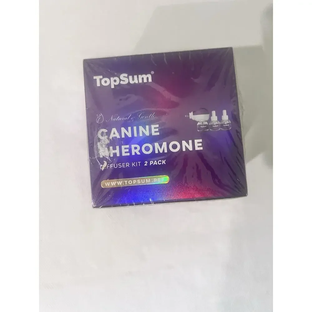 TopSum Dog Calming Pheromone Diffuser Kit (3-Pack).